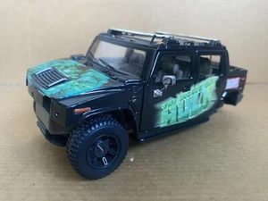 Maisto Hummer H2 SUT, Incredible Hulk, 1:27 Scale, 2003, Rare, Black, Spares. - Picture 1 of 10