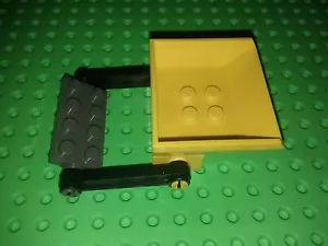 Lego ® Benne Chantier Travaux Jaune Yellow Dump Site Works Ripper Bucket 2512 - Foto 1 di 1