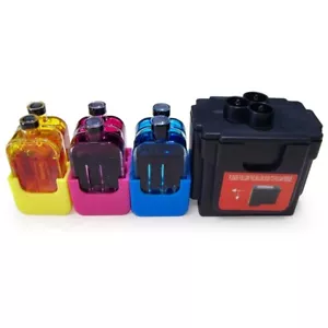Sistema di ricarica fai da te 3 pezzi compatibile per Canon PG-40 tricolore PIXMA iP1200 2600 - Foto 1 di 2