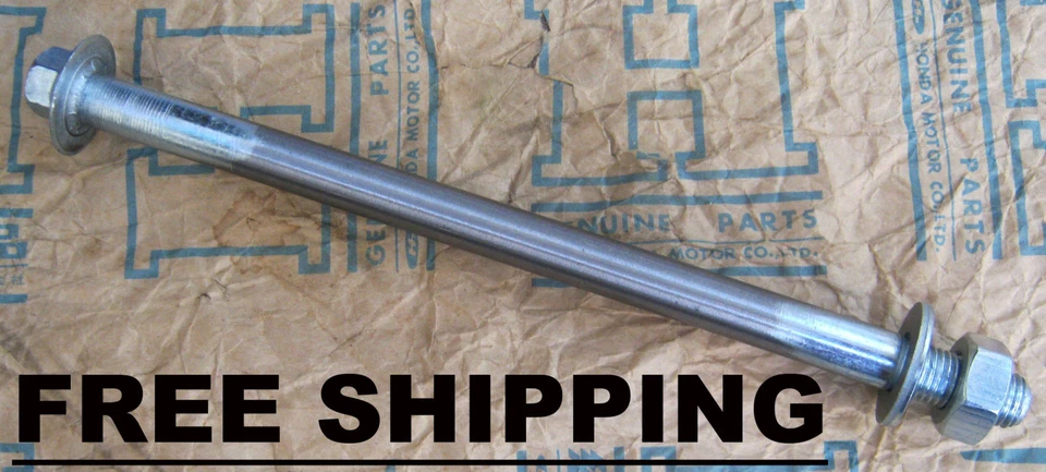 EJE RUEDA DELANTERA HONDA 10mm cb100 cb125s cl100 cl125s xl70 xr80 mr50 ct110 Foto 1 de 1