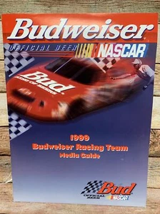 Vtg 1999 NASCAR Media Guide Press Kit Folder Budweiser Racing Wally Dallenbach - Picture 1 of 6