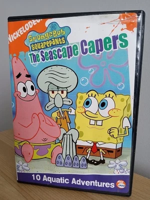 Spongebob Squarepants - The Seascape Capers DVD- 10 Aquatic Adventures Paramount - Image 1 of 4