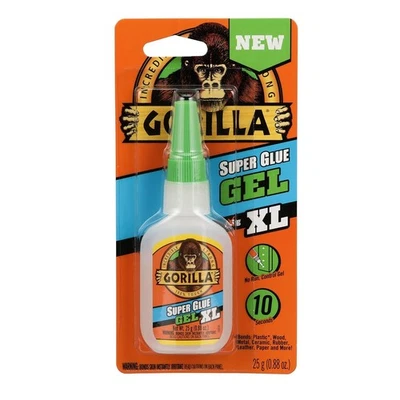 Gorilla Super Glue Gel XL, 25 Gram, Clear, (Pack of 1) - Image 1 of 2