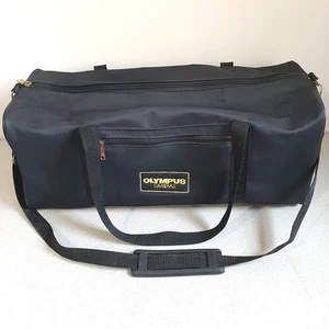 Vintage Olympus Carmera Tasche Reisetasche Stativ Gepäck Canvas 8x8x20" - Bild 1 von 8