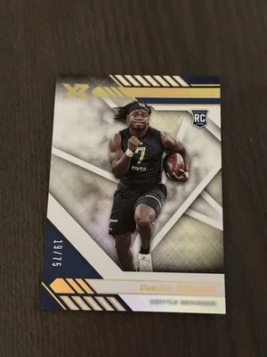 2020 Panini XR Rookies White Parallel SP /75 #172 DEEJAY DALLAS Rookie Card RC - Image 1 of 3