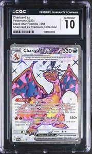 Charizard ex 056 Sv: Scarlet & Violet Promo Cards Holo CGC 10 - Picture 1 of 2