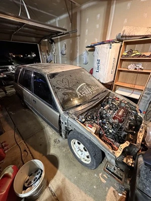 1988-1991 Honda Civic RT4WD Rear Differential + Axles & Driveline. - Image 1 of 2