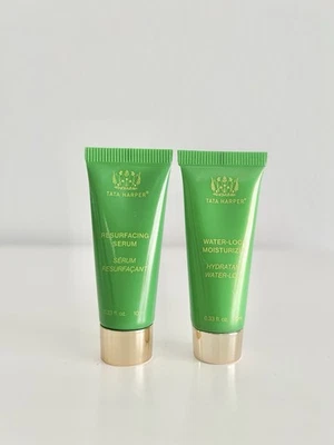 Suero de rejuvenecimiento y crema hidratante de bloqueo de agua Tata Harper 2 tubos de tamaño de muestra Foto 1 de 4