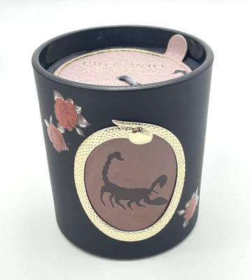 Anthropologie Candle Woody Palo Santo & Saffron Black Scorpion 8 oz 40 hr NIB - Image 1 of 4