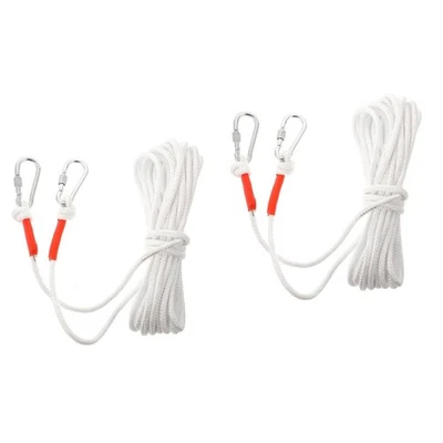  2pcs Household Air Drying Braided Ropes Outdoor Safety Auxiliary Rope - Image 1 of 4