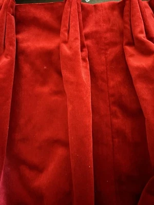 JUEGO DE 2 CORTINAS PLISADAS PELLIZCAS CORTINAS HECHAS A MEDIDA FORRADAS PESADAS 86" X 104" DE LARGO MIRAR Foto 1 de 4