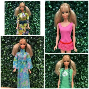 Muñeca Barbie vintage PJ Twist N Turn #1118 ¡Vestido original y ropa extra mod!! - Imagen 1 de 23