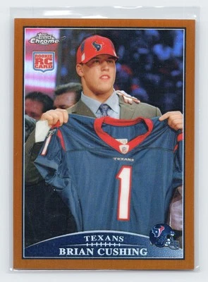 2009 Topps Chrome #TC130 Brian Cushing Copper Refractors #/649 - Image 1 of 2