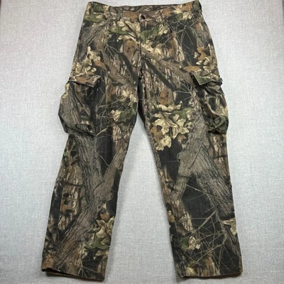 Pantalones de Caza Carga Camuflados Wolf Mountain De Colección Hombres Larg Realtree Exterior Hechos en EE. UU. Foto 1 de 4