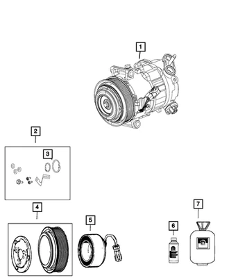 Genuine Mopar Stator Coil 68225278AC - Image 1 of 4