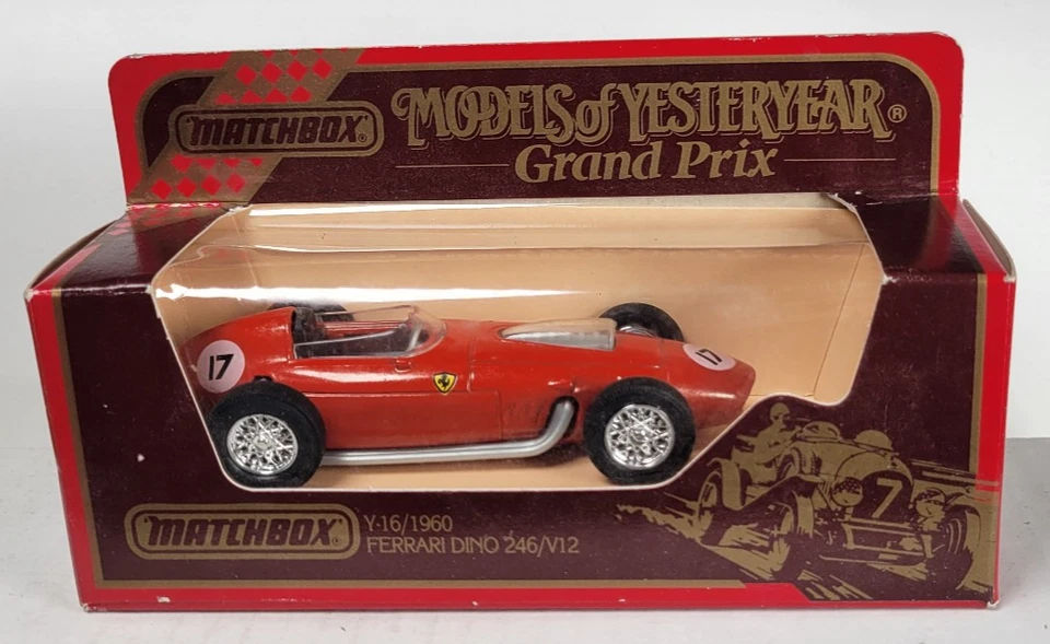 Matchbox MOY Models of Yesteryear Y-16 Ferrari Dino 246/V12 red   1/43 - Image 1 of 2