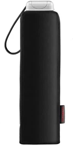 Alu Drop S - 3 Section Manual Mini Flat - Ombrello, 23 Cm, Nero (Black) - Foto 1 di 12