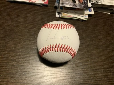 Gabe Kapler signed baseball autograph ball auto MARLINS - Image 1 of 3