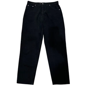 Jeans sueltos Levi's vintage años 90 negro plata lengüeta 34x31 - Imagen 1 de 7