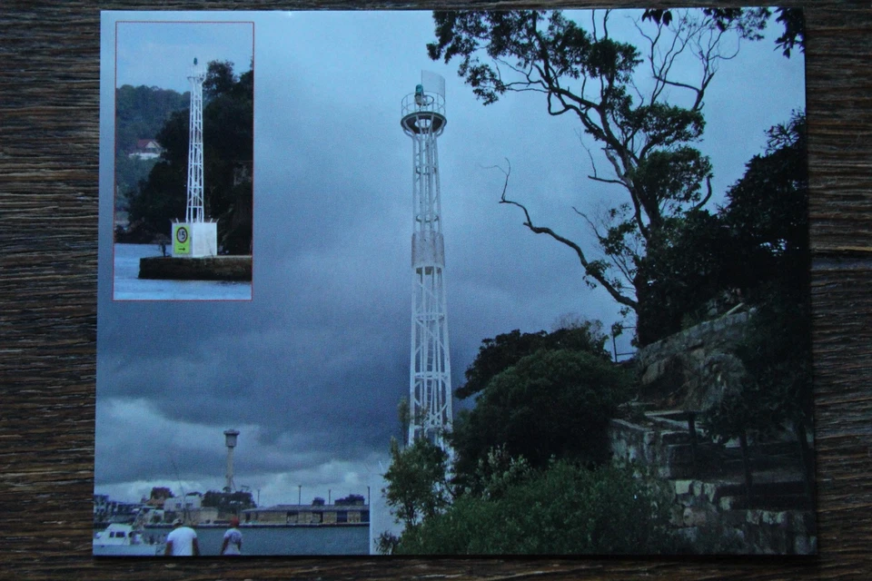 Postcard Australien Australia Leuchtturm Blue Point lighthouse phare NSW AUS AK - Bild 1 von 1