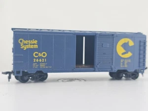 *READ Life Like HO Scale Chessie System C&O 26621 Single Door Box Car Train - Picture 1 of 13