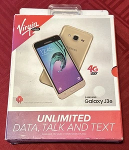 Samsung Galaxy J3 SM-J320P - 16GB - Gold (Virgin Mobile) Android Smartphone - Picture 1 of 4