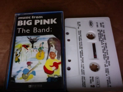 MINT- 1969 The Band Music From Big Pink 1st MADE IN ITALY CASSETTE Bob Dylan - Image 1 of 4