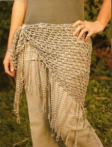 CHIC Hipster Scarf/Apparel/Crochet Pattern INSTRUCTIONS ONLY - Picture 1 of 1