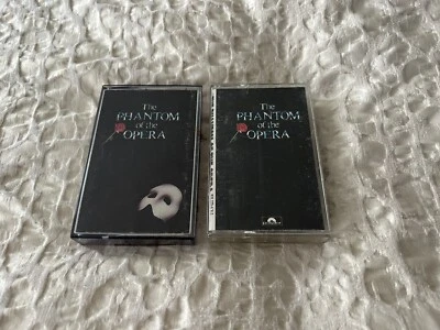 THE PHANTOM OF THE OPERA ORIGINAL CAST RECORDING 2 CASSETTE TAPE SET — 第 1/4 张图片