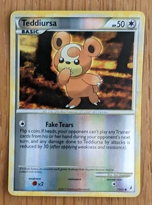 Teddiursa 73/95 ~ Reverse Holo ~ Call of Legends ~ Pack Fresh!! - Picture 1 of 2
