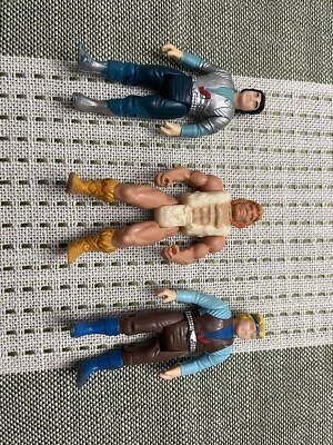 Vintage 80’s Tyco Dino Riders Figures Lot Of 2 And 1 Bone Age Figurine - Image 1 of 4