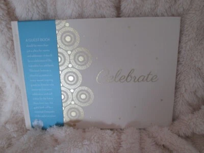 Compendium Celebrate Guest Book Names Addresses Messages New Gift Cottage Air BB - Image 1 of 4