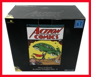 Man of Steel ACTION COMICS No. 1 L/E Premium Motion Statue 7" (2015) Art MISB - Picture 1 of 13