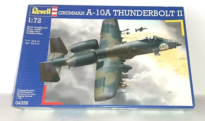 REVELL 1/72 GRUMMAN A-10A THUNDERBOLT II KIT MONTAGGIO NO.04356 - Immagine 1 di 3