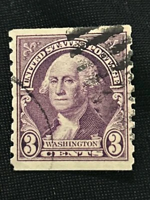 Rare -- George Washington stamp 1932 U.S. United States postage 3 cent VFU stamp - Image 1 of 2
