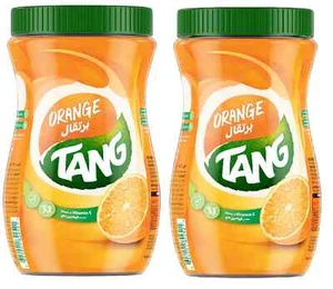 Tang Barattolo per Bevande in Polvere Aroma Arancia Succo di Vitamina C (2 Confezioni X 450 gr) - Foto 1 di 2