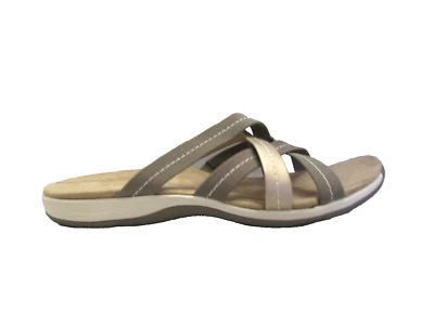 Sandalias FLIP-CHANCLAS EASY SPIRIT MARRÓN/DORADO EXPLORE24 HECHAS POR EL HOMBRE 12M/44 Foto 1 de 4