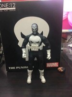 for Mezco Punisher body Bestlee Shadow spider boy Suit 4 pcs BL-DKSPD-SET