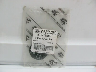 Genuine JCB Decal Loading Pattern Main Lever 817/18589 - Image 1 of 4