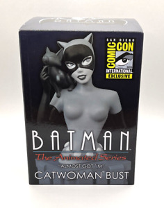 Batman Animated Series Catwoman Bust Almost Got Im Black White SDCC 2015 1100 pc