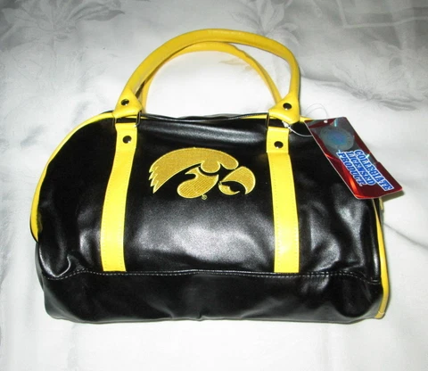 IOWA HAWKEYES Embroidered Logo Fastlane Purse #03 - NEW Cover