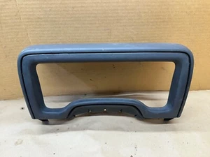 97-06 Jeep TJ Wrangler OEM Instrument Cluster Bezel Speedometer Gauge Trim Grey - Picture 1 of 10