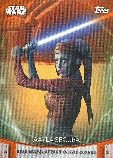 2020 Topps Women Of Star Wars Trading Card Orange Parallel Set Of 100 Cards! - Image 1 of 1
