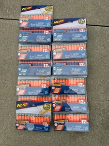 Official Hasbro NERF Elite 12x Dart Refills Lot of 13 Packs, 156 pcs NEW/Sealed - Picture 1 of 1