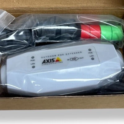 Axis T8129-E Outdoor POE Extender (01148-001) New - Image 1 of 3