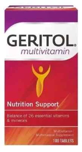 Geritol Multivitamin Nutrition Support 100 Tablets EXP 07/2027 - Picture 1 of 2