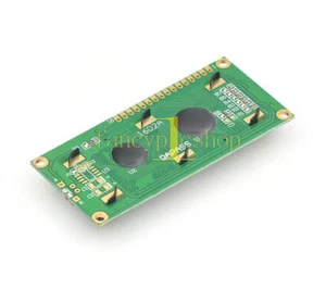 1602 162 16x2 5V Character LCD Screen Module HD44780 Controller Yellow Backlight - Picture 1 of 1
