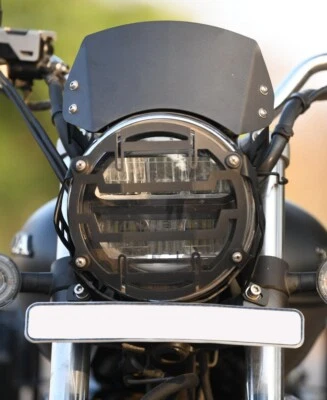 Visera de metal apta para HONDA HNESS CB 350 Foto 1 de 4