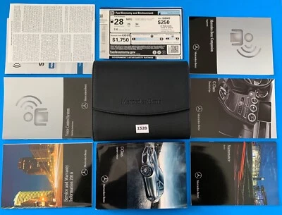 Mercedes Clase C C C300 C350e C450 2016 C63 C63S AMG manual del propietario conjunto de libros Foto 1 de 4