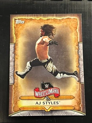 2020 Topps WWE Road to WrestleMania WrestleMania Roster - Image 1 of 4
